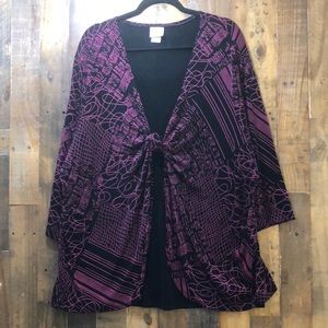 CM Shapes Twisted Knot One Piece Blouse
